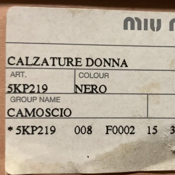 Miu miu peep toe suede pumps with black glitter soles. Absolutely gorgeous. - Picture 6 of 7